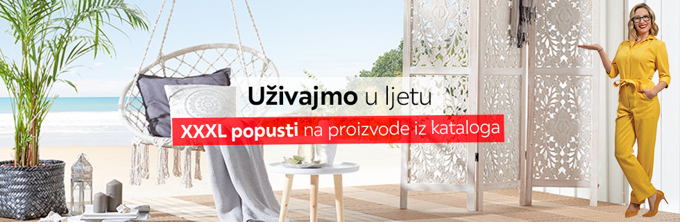 bijela viseća fotelja za terasu
