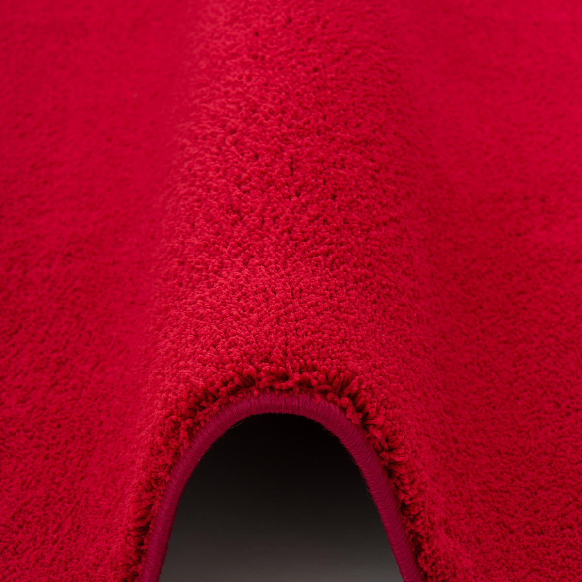 HOCHFLOR SHAGGY TEPPICH PALACE - Weinrot, Textil (80/200cm) - Snapstyle