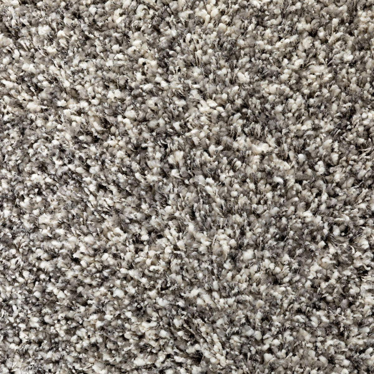 HOCHFLORTEPPICH 160/160 cm Twilight rund - Silberfarben, Textil (160/160cm) - Steffensmeier