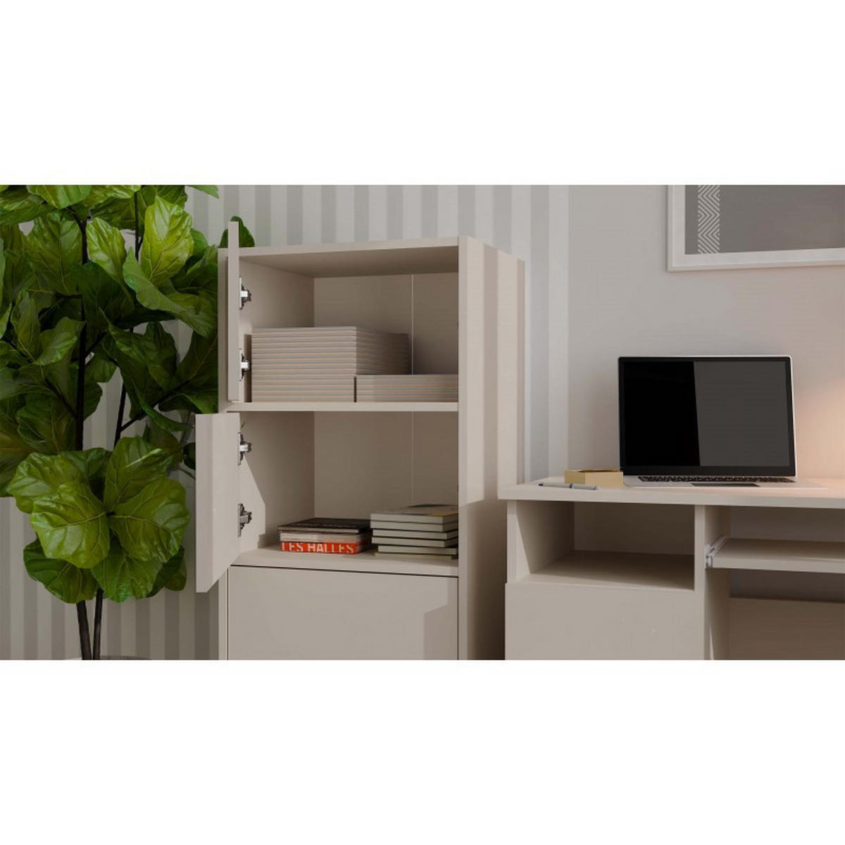 KOMMODE Kaschmir 50/119/40 - Kaschmir, Holzwerkstoff (50/119/40cm) - RAUMHIRSCH FURNITURE