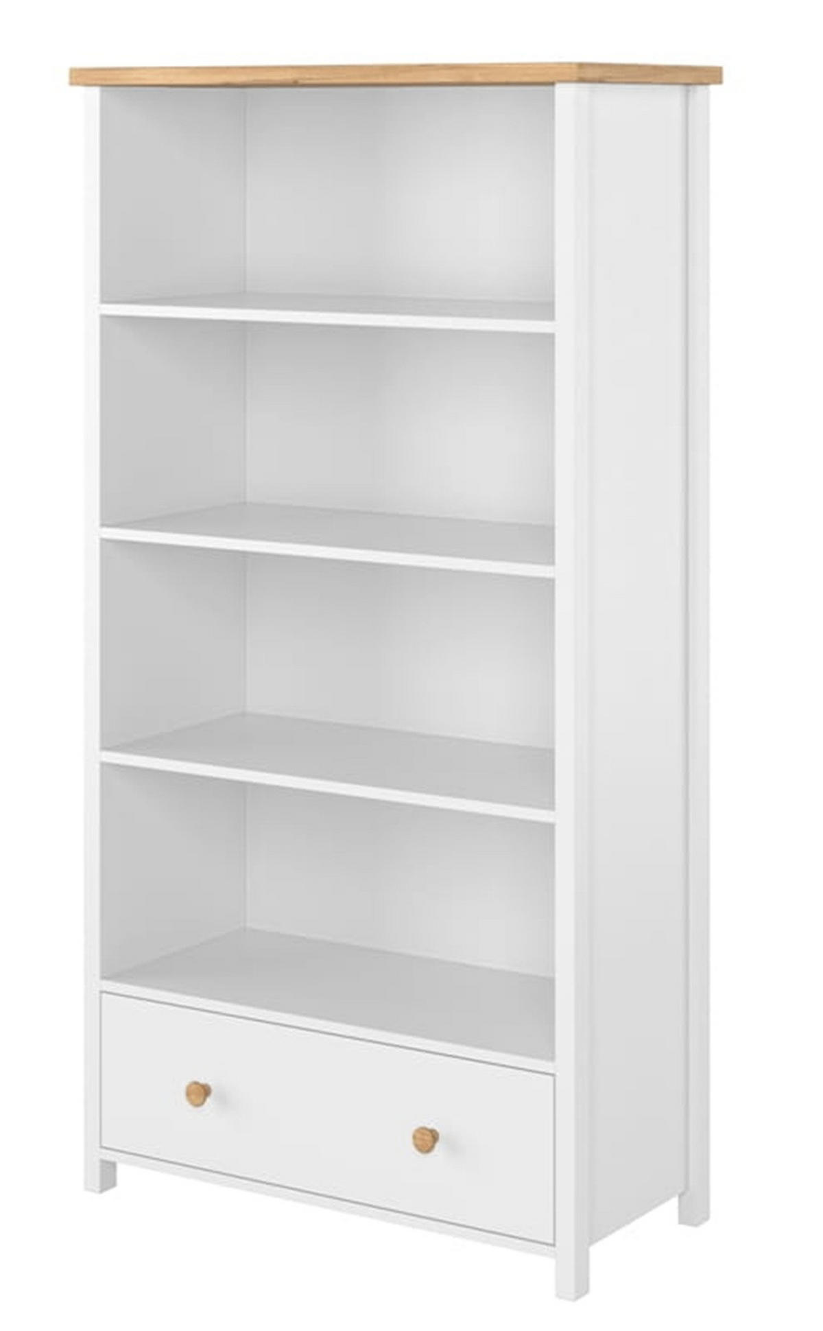 MÖBELSET STORY II - Eichefarben/Weiß, Holzwerkstoff (110/161/96cm) - Meblini