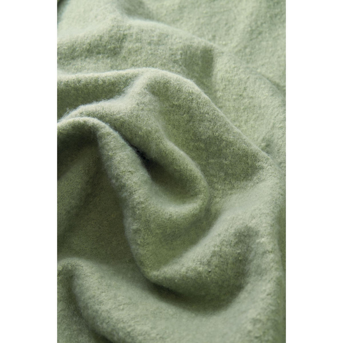 PLAID PLENTY - Grün, Textil (140/200cm) - Schöner Wohnen