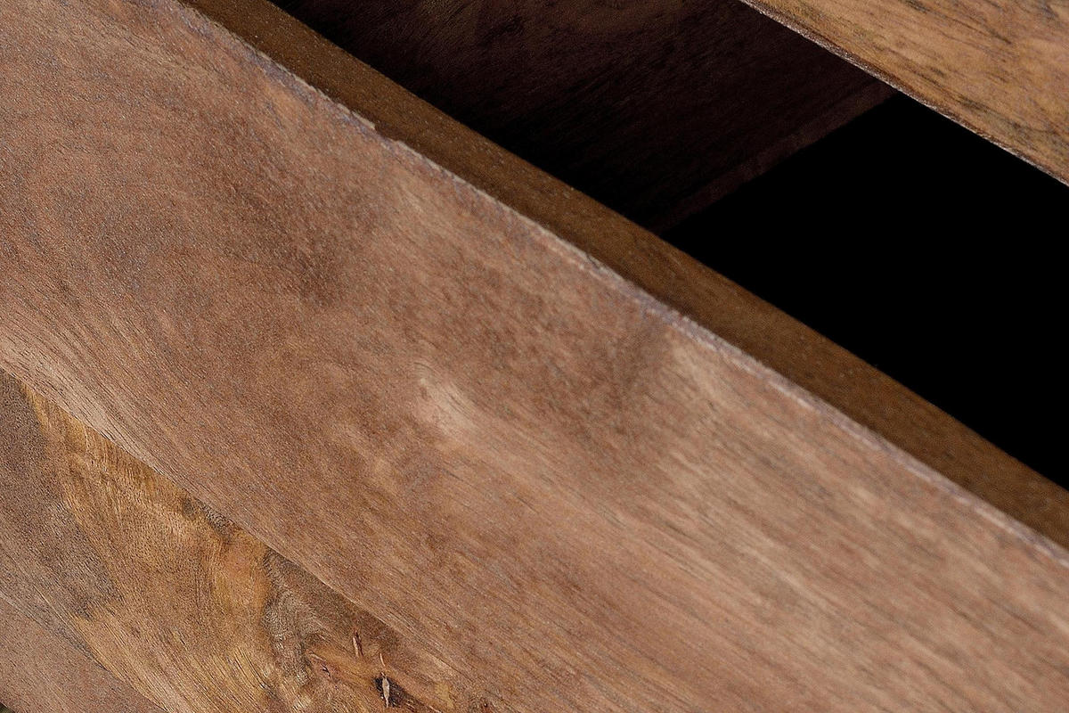 SIDEBOARD aus Mangoholz und Bronze - Braun, Holz (40/78/160cm) - Giner y Colomer