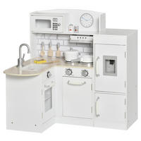 SPIELKÜCHE DE-18721 Weiß - Weiß, Holzwerkstoff (86/64/84.5cm) - ComfortXL