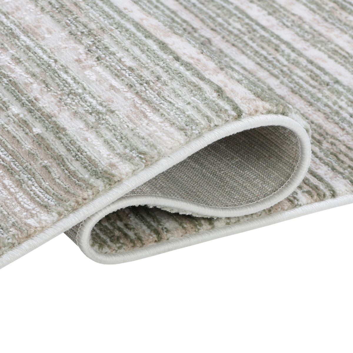 TEPPICH COMO Hellgrün 160/230 cm - Hellgrün, Kunststoff (160/230cm) - Tapiso