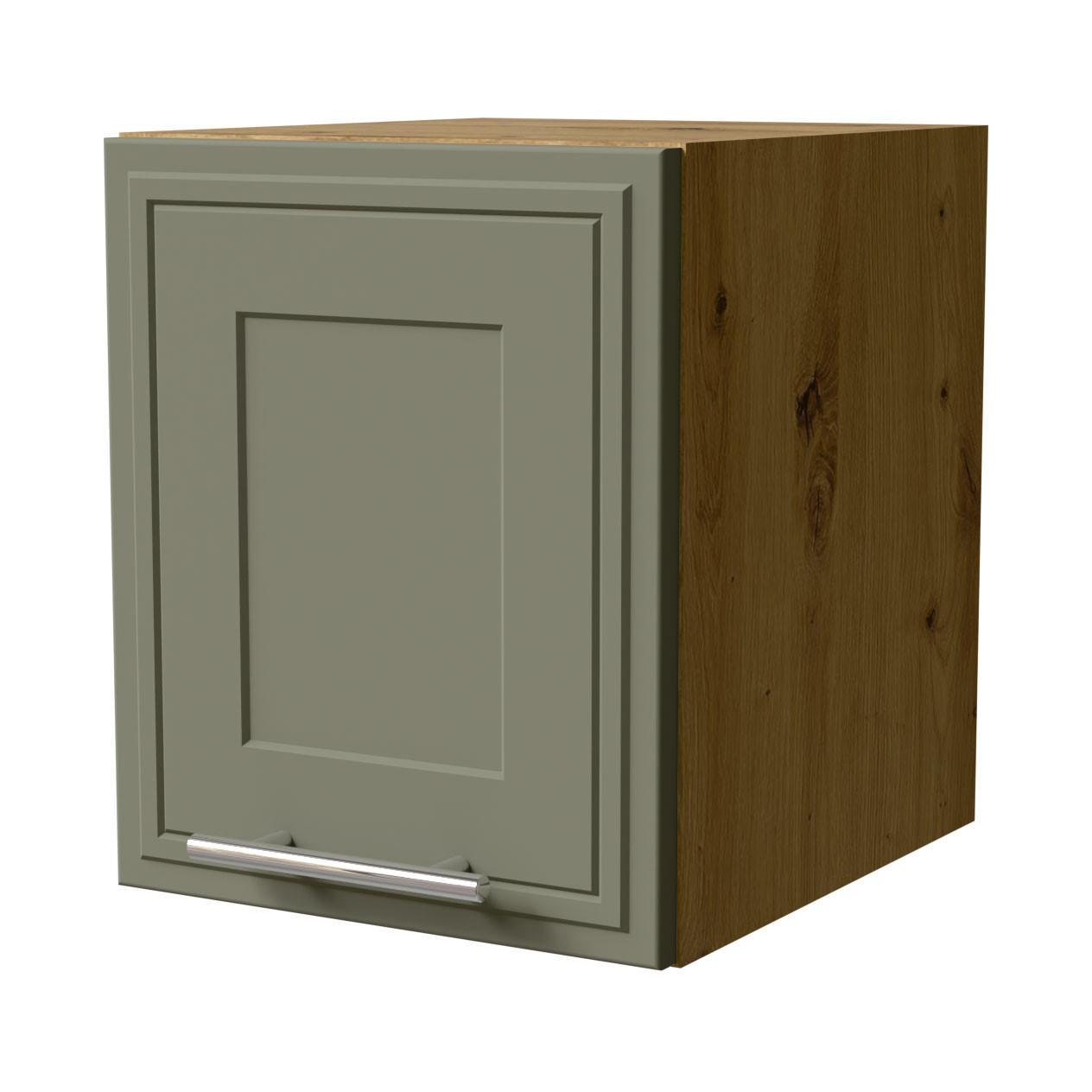 Feldmann-Wohnen Klapphängeschrank Grün, Eiche Artisan 30x36x32.5 cm