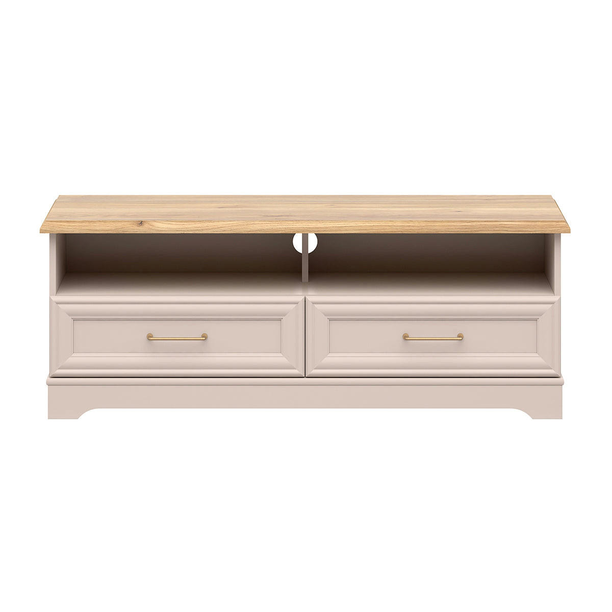 TV STOLÍK Perle Kašmír - béžová, kompozitné drevo (124/47/44cm) - Petits-meubles