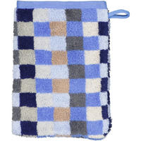 HANDTÜCHER UNIQUE KARO 942 SAPHIR - 11 - Blau, Textil (16/22cm) - Cawö
