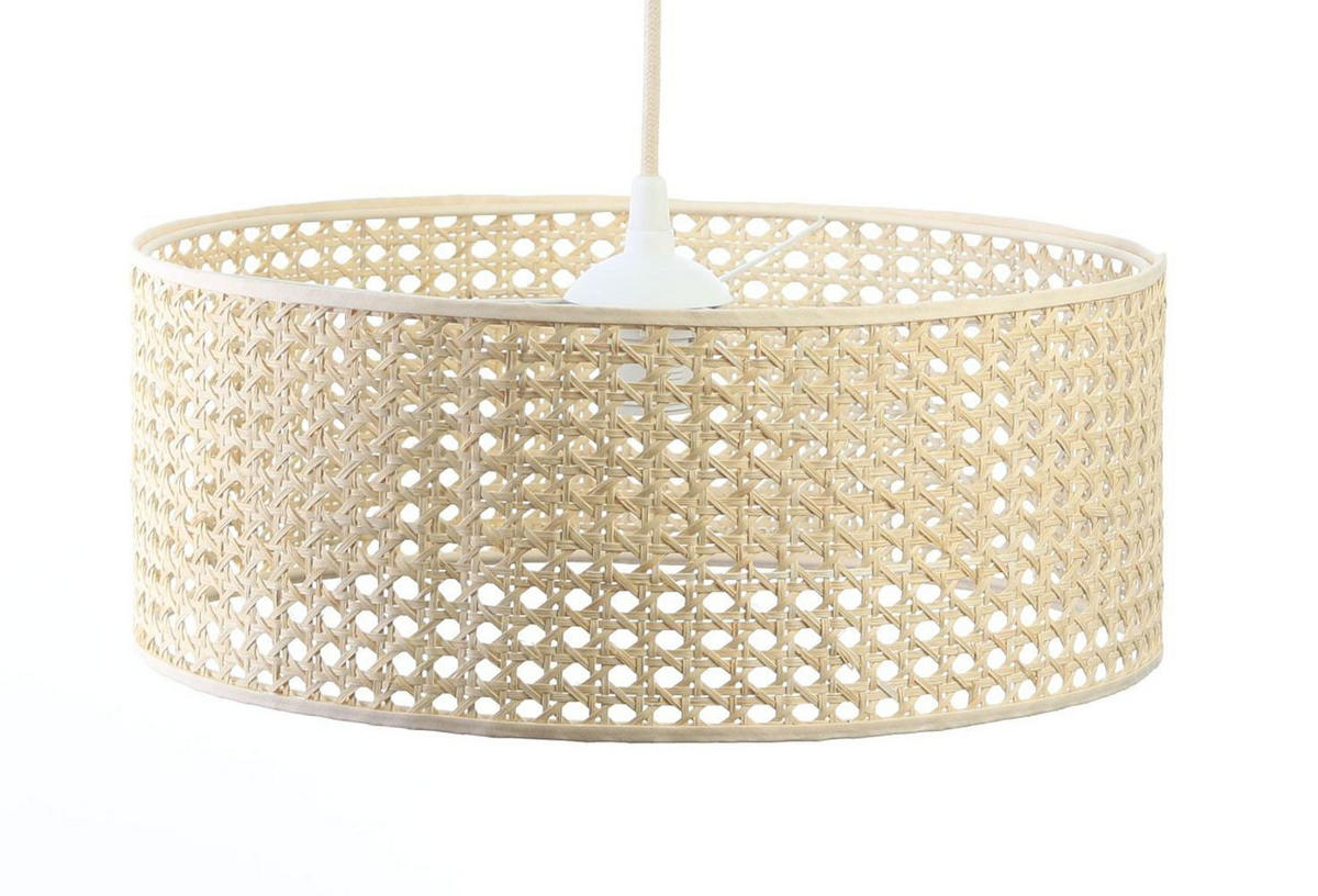 HÄNGELEUCHTE Beige 40/15 cm - Beige, Kunststoff (40/0.5/15cm) - ONZENO