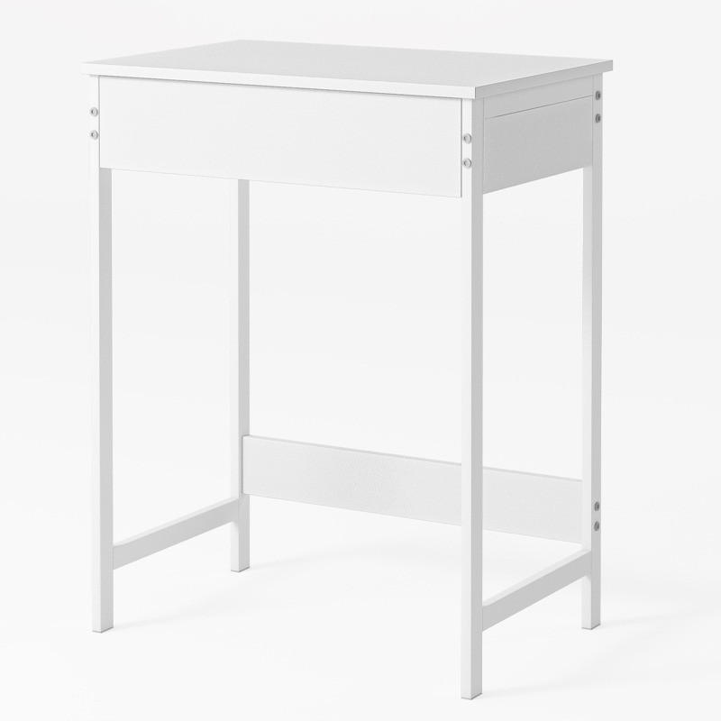 SCHREIBTISCH, weiß 60/40/70 cm - Weiß, Holzwerkstoff (40/60/70cm)