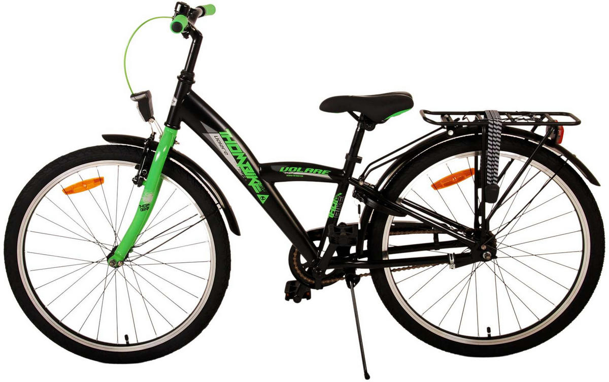 KINDERFAHRRAD Thornbike - Jungen - Rücktritt + Handbremse - 24 Zoll - Grün - Grün, Metall (61cm) - TPFSports