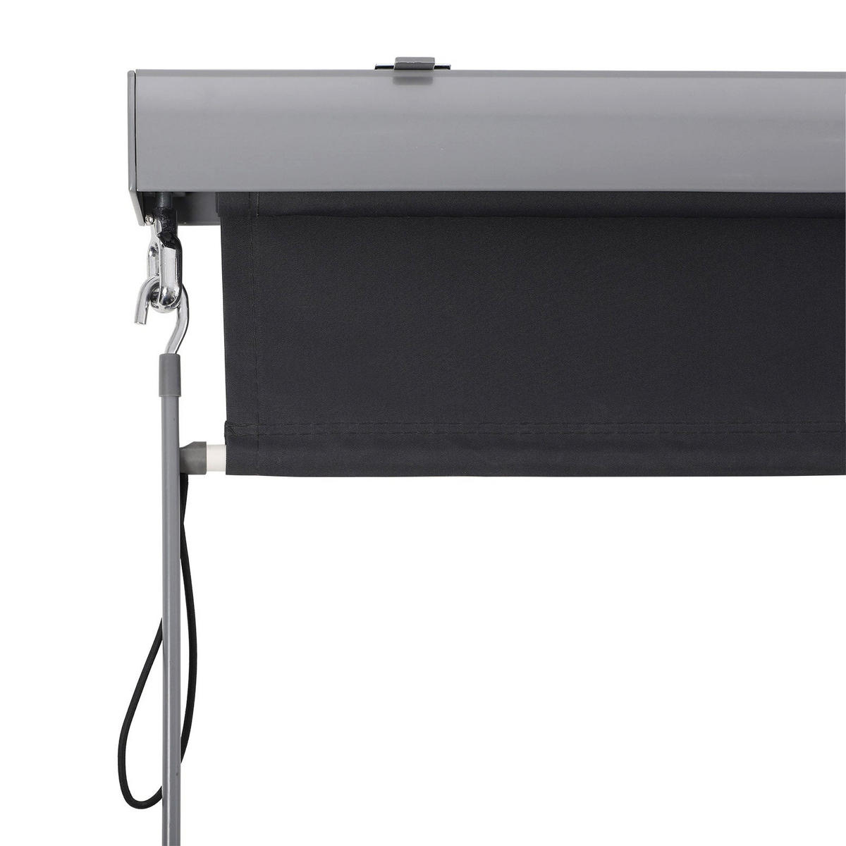 SENKRECHTMARKISE - Grau, Textil (160/8/250cm) - Hansiro