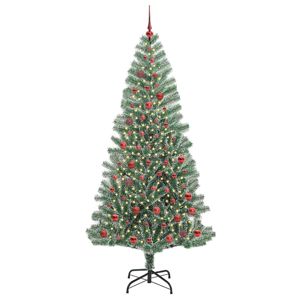 vidaXL Weihnachtsbaum Grün 210 cm