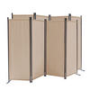 PARAVENT 2 Stück 4-tlg. 220x165 cm Beige - Beige, Metall (220/165cm) - QUICK STAR