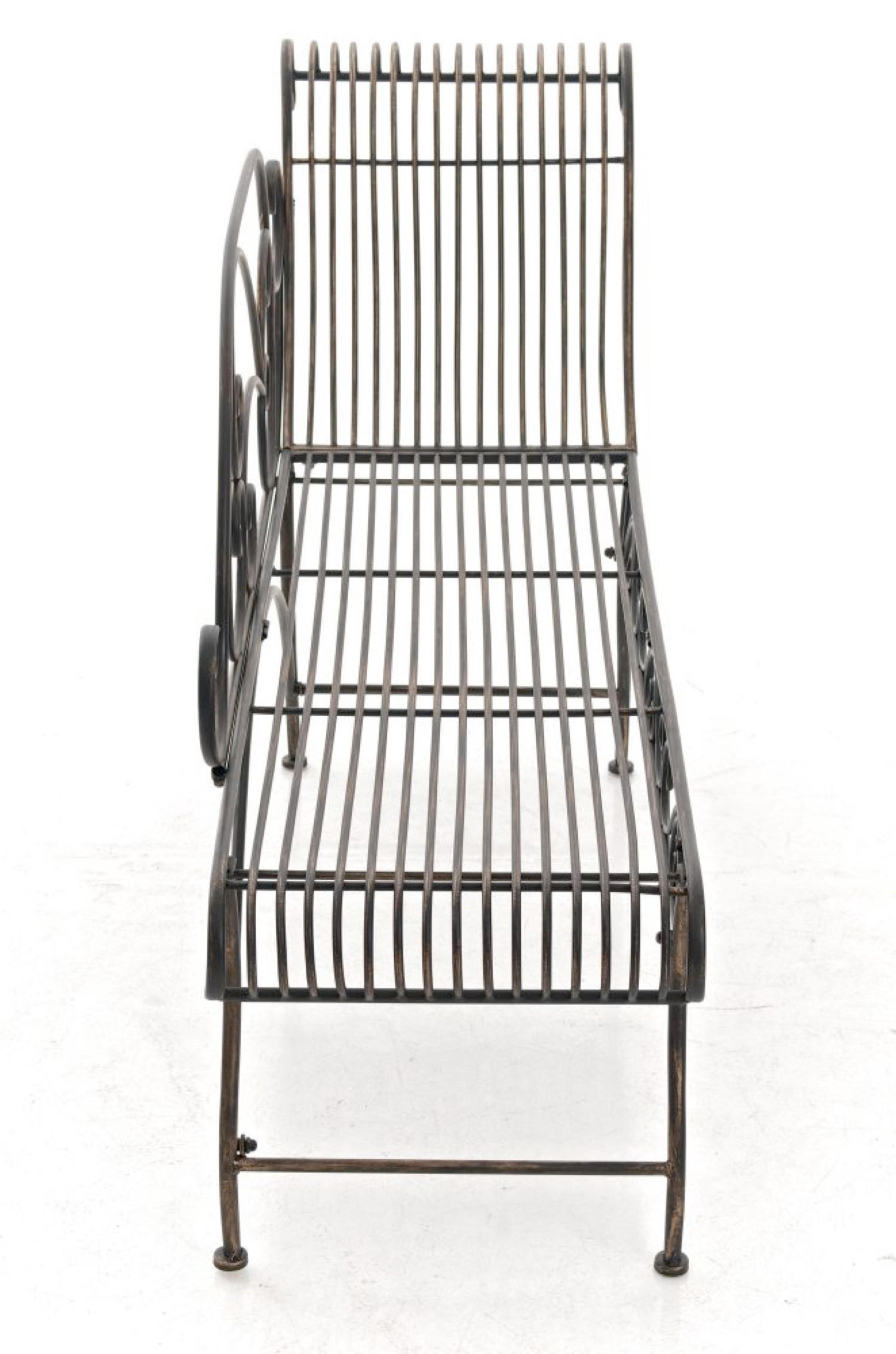 GARTENBANK Karina bronze - Braun, Metall (156/46/78cm) - TPFGarden