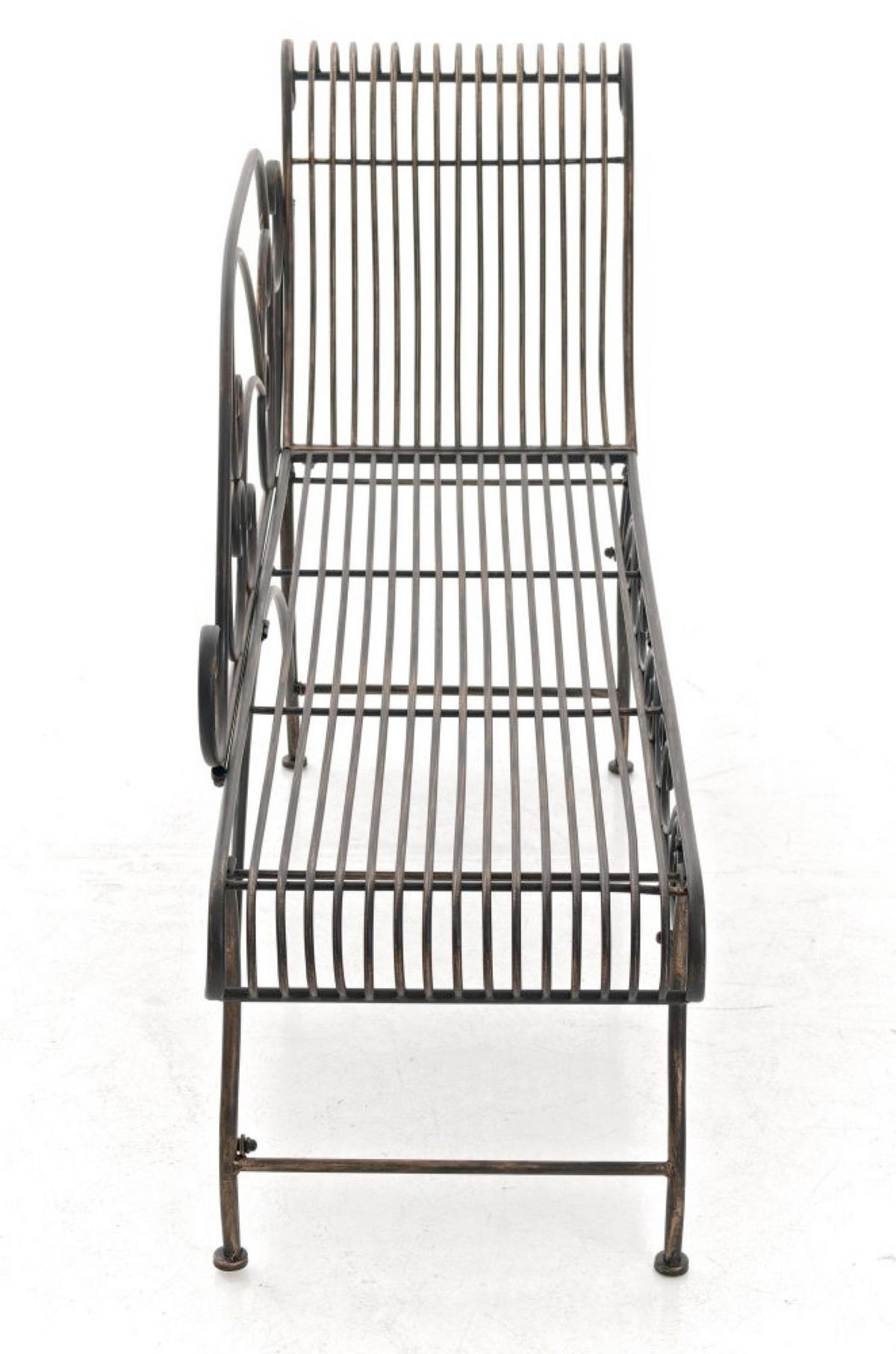 GARTENBANK Karina bronze - Braun, Metall (156/46/78cm) - TPFGarden