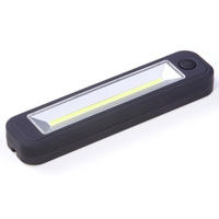 LED-BATTERIE-ARBEITSLEUCHTE - praktische Handlampe mit Magnet und Haken für Werkstatt und Zuhause, 1 Stück - Weiß, Kunststoff (5.5/2.9/22cm) - Northpoint