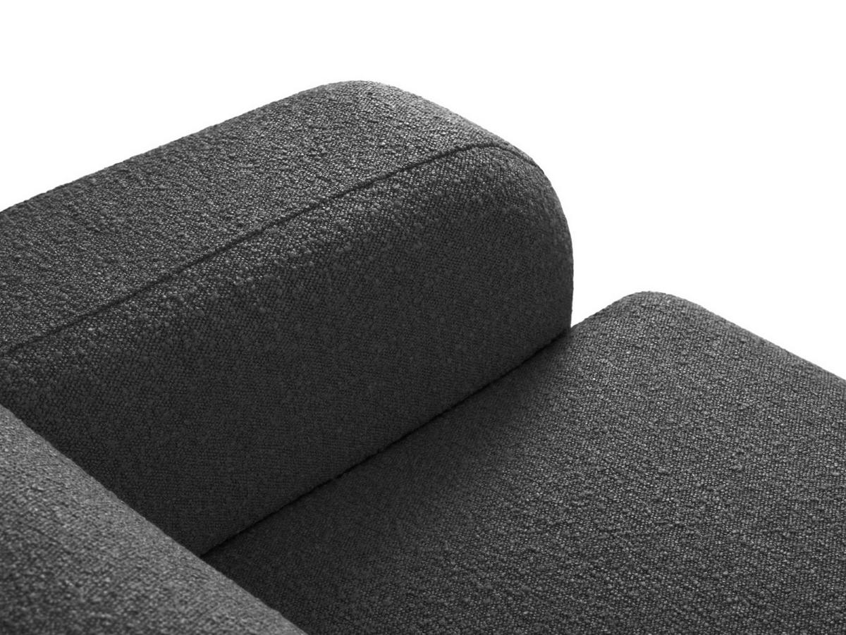 SESSEL Molino aus Boucle dunkelgrau - Dunkelgrau, Textil (95/72/105cm) - Micadoni