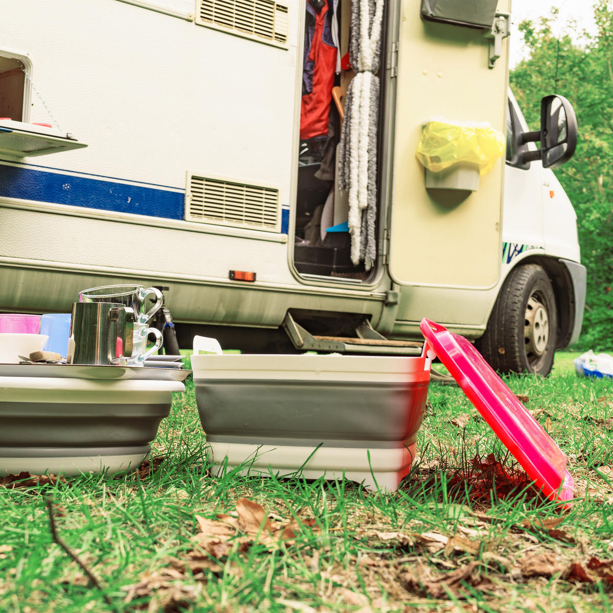 OPLACHOVACIA misa - viacfarebná, plast (31/20/31cm) - Relaxdays