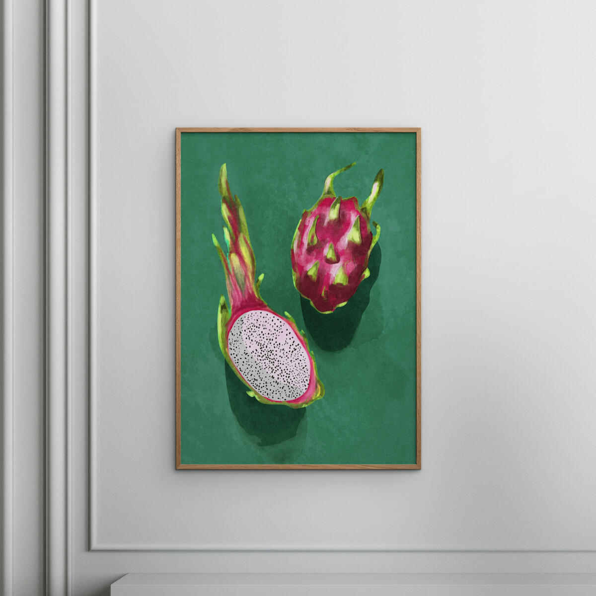 POSTER Raissa Oltmanns - Dragonfruit - Multicolor, Papier (30/40/0.1cm) - Poster&Frame