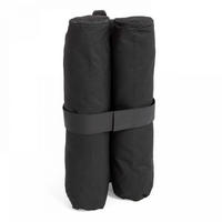 GEWICHTSSACK für Festzelte, Schwarz - Schwarz, Textil (11/40/11cm) - Oviala