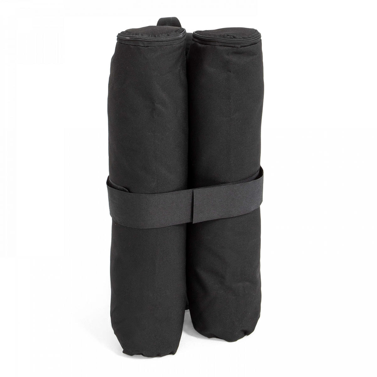 GEWICHTSSACK für Festzelte, Schwarz - Schwarz, Textil (11/40/11cm) - Oviala