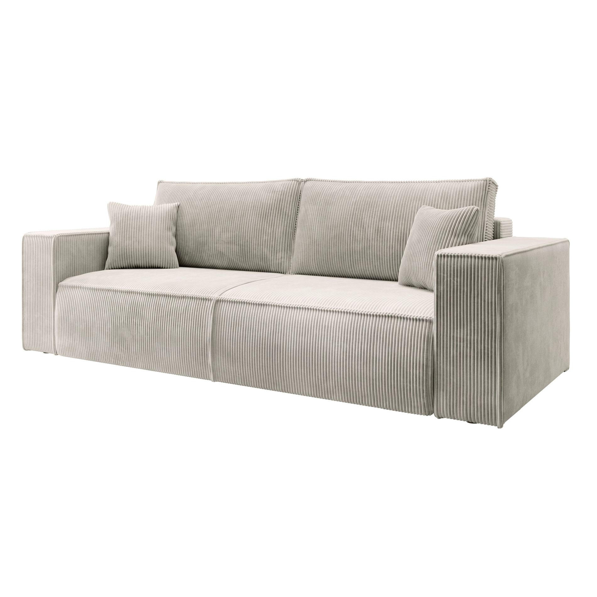 Selsey Schlafsofa Creme 257x85x102 cm