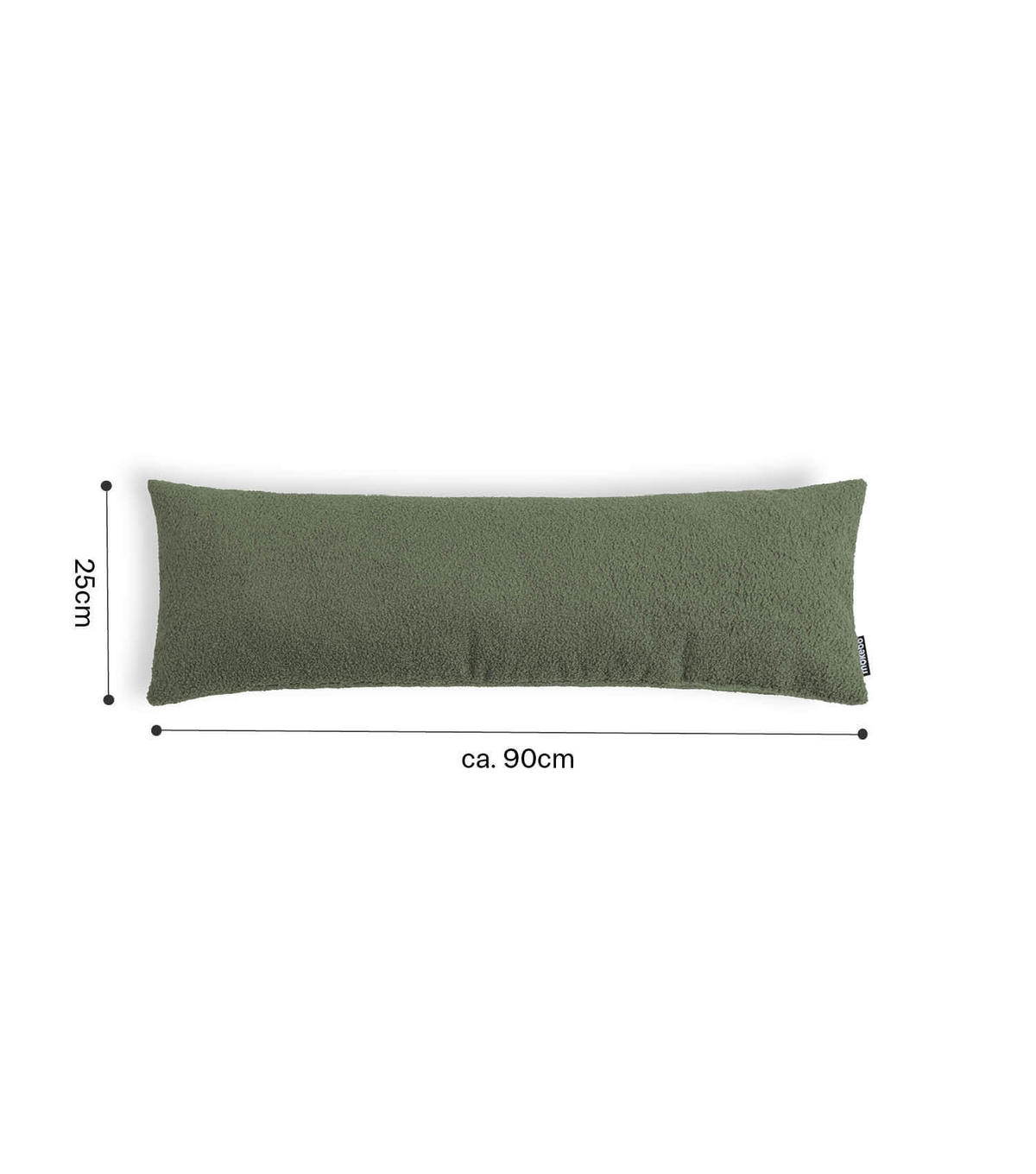 SOFAKISSEN Line 2er-Set - Grün, Textil (25/87cm) - Mokebo