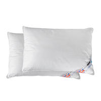 KOPFKISSEN 2er-Set Super-Mikrofaser 48/74 cm - Weiß, Textil (48/74cm) - Homescapes