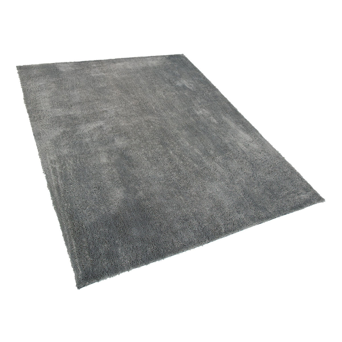 SHAGGY-TEPPICH Evren 200/140 cm - Grau, Kunststoff (140/200cm) - Beliani