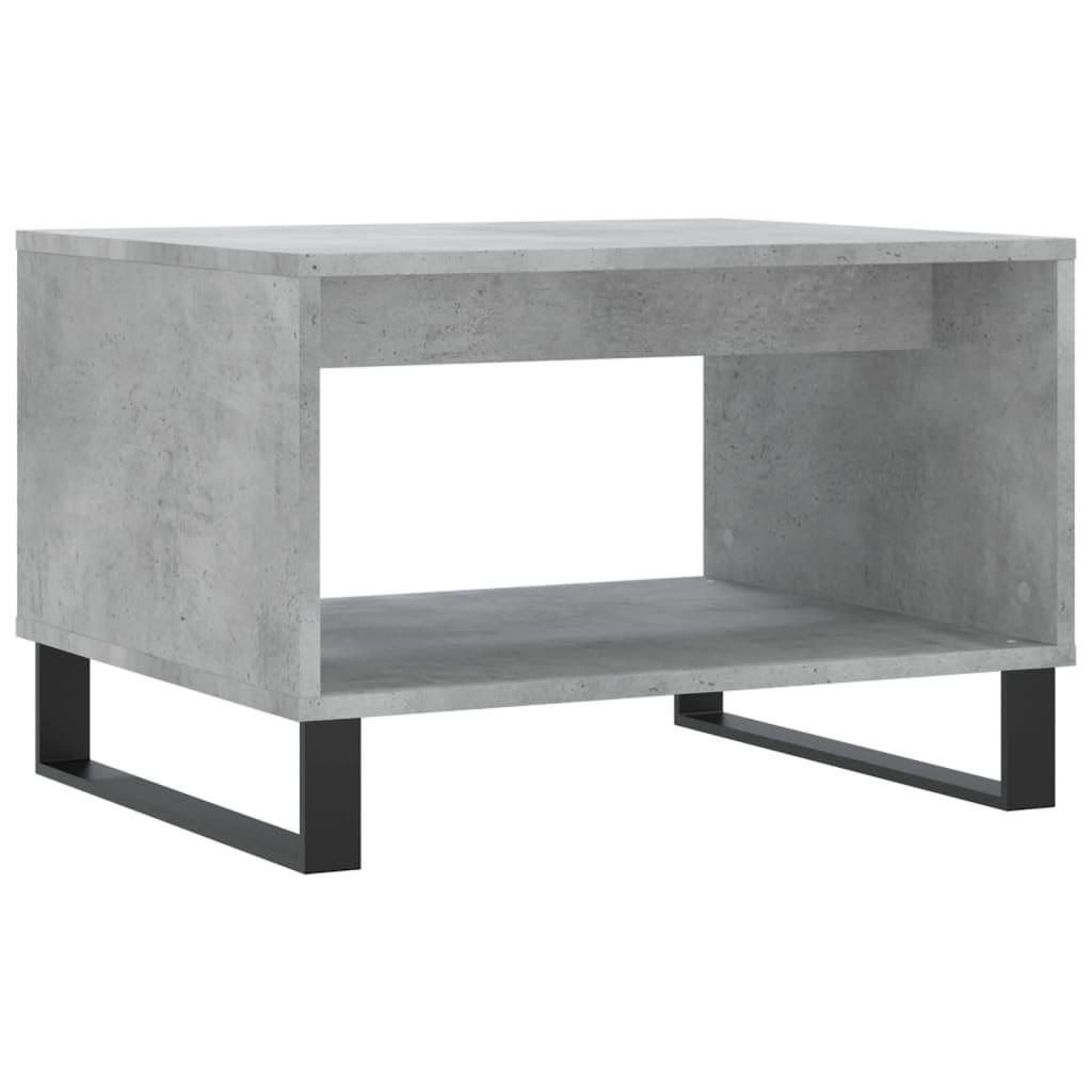COUCHTISCH Betongrau 60x50x40 cm Holzwerkstoff - Grau, Holzwerkstoff (50/60/40cm) - furnicato