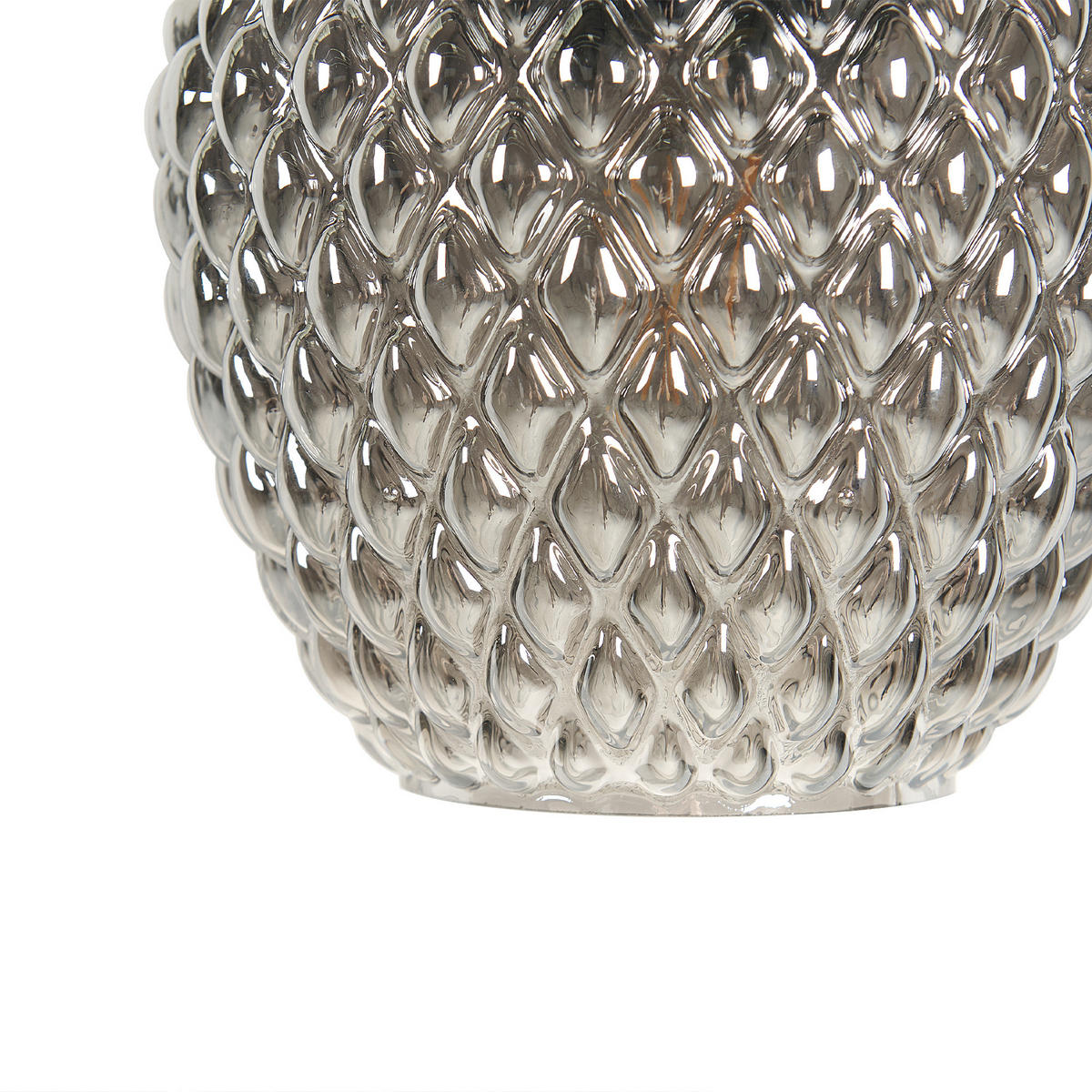 WANDLEUCHTE Sherry 18/18/26 cm - Schwarz, Glas (18/26/18cm) - Beliani