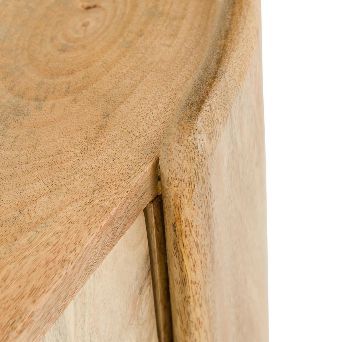 SIDEBOARD BHARAT natur - Naturfarben, Holz (165/74/40cm) - IDIMEX