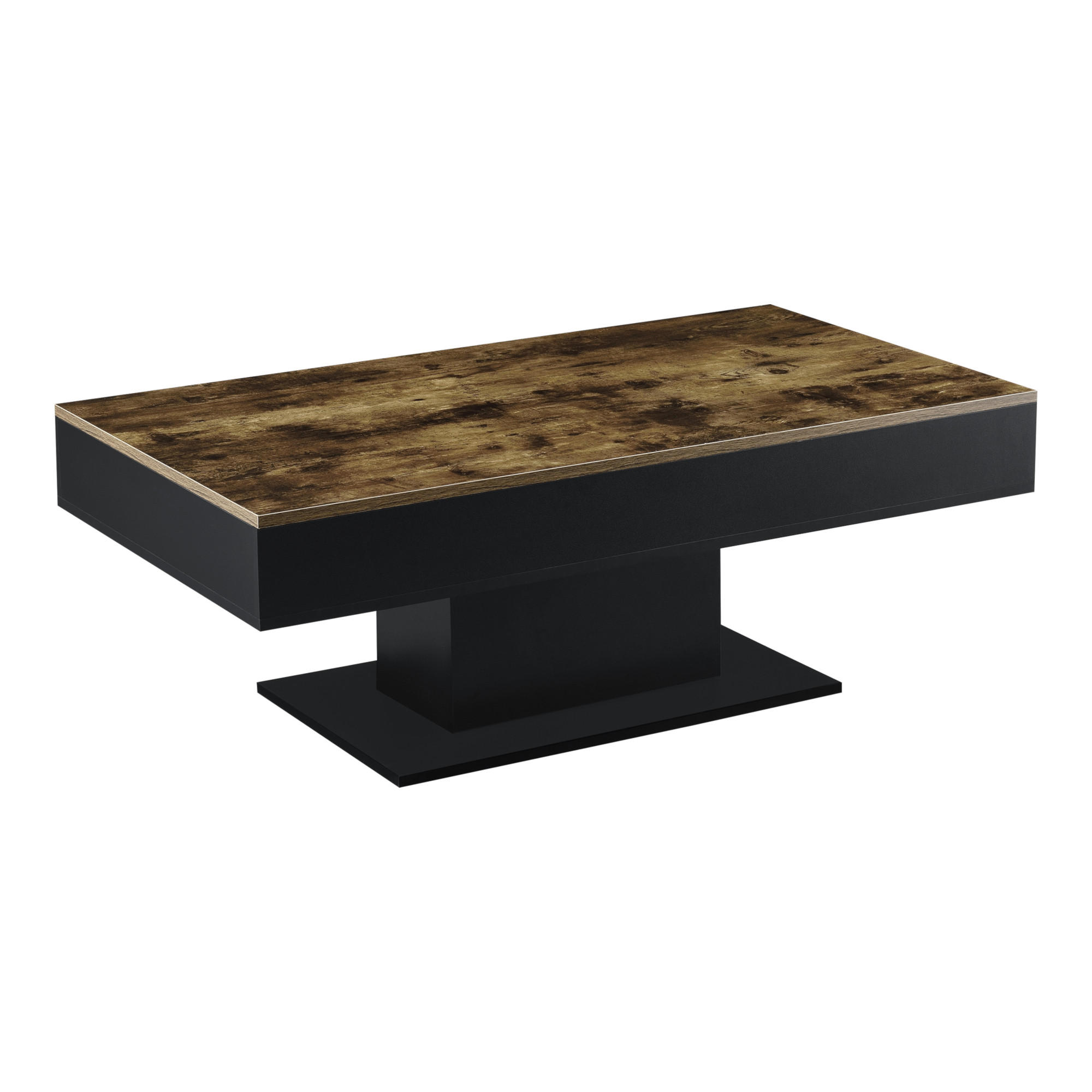 COUCHTISCH Lünen 110/60/40 - Braun, Holzwerkstoff (60/110/40cm) - [en.casa]
