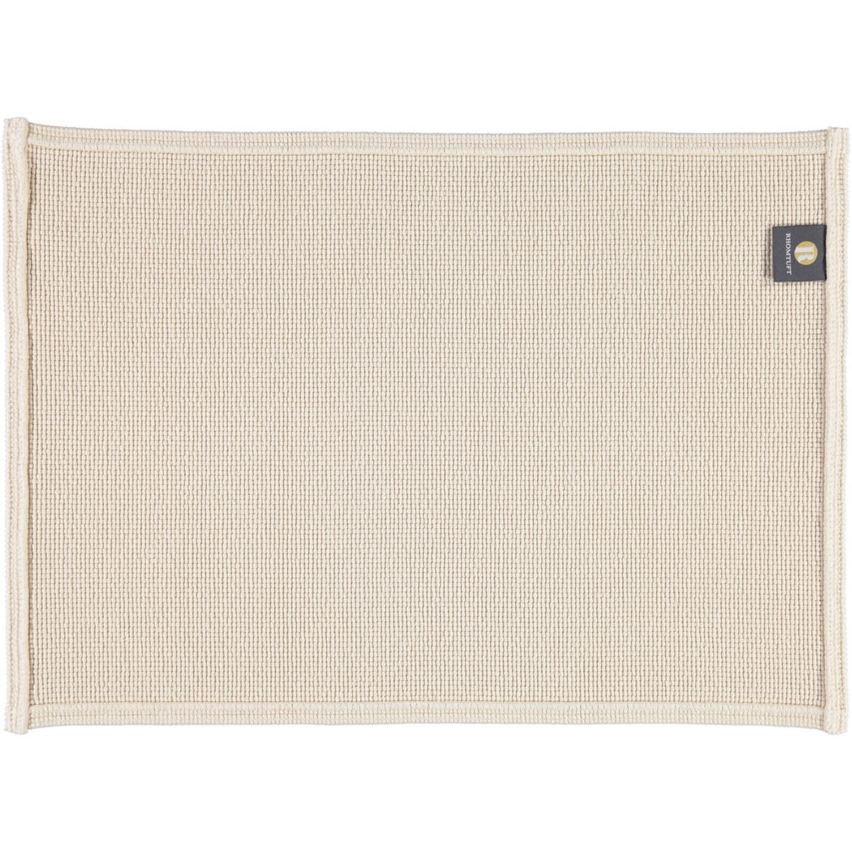 BADEMATTEN PLAIN NATUR-JASMIN - 20 - Beige, Textil (50/70cm) - Rhomtuft