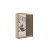 KLEIDERSCHRANK VILAN mit Spiegel/LED - 150 cm - Eichefarben|Eiche Wotan - Eichefarben/Eiche Wotan, Holzwerkstoff (150/215/61cm) - ALTDECOR
