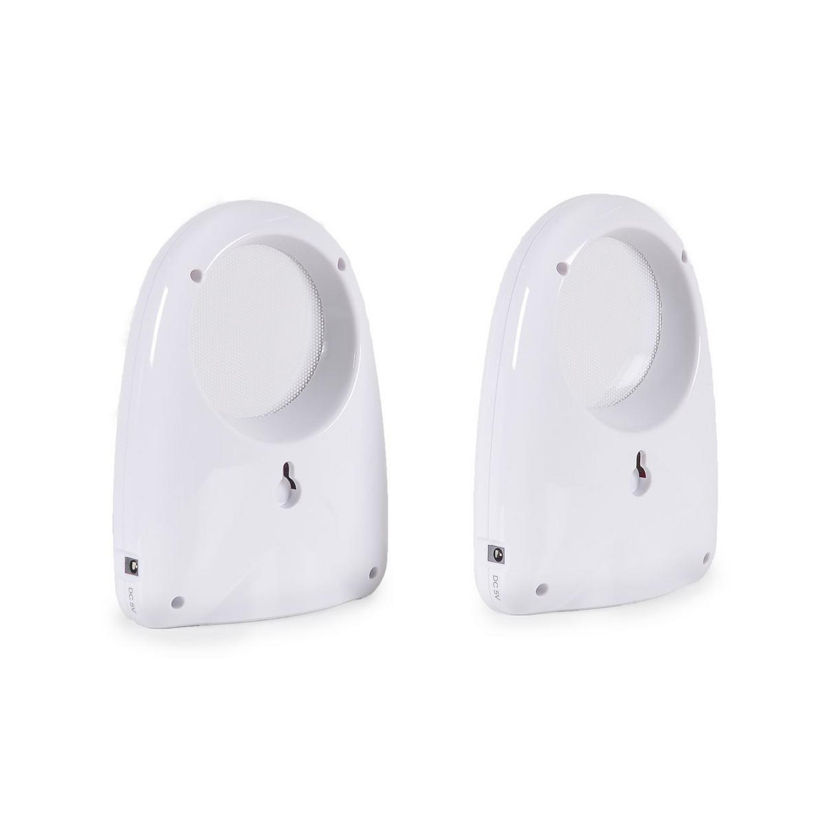 BABYPHONE Harmony Nachtsicht weiß 2-Wege-Kommunikation, Lautstärkeregelung - Weiß, Kunststoff - Cangaroo