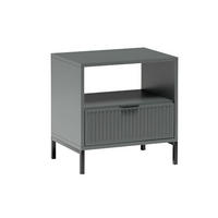 NACHTTISCH LINKA STYLES LS-07 - Dunkelgrün, Holzwerkstoff (55/55/41cm) - Meblini