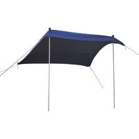 STRANDZELT Bernheze - Blau, Textil/Metall (200/200cm) - pro.tec