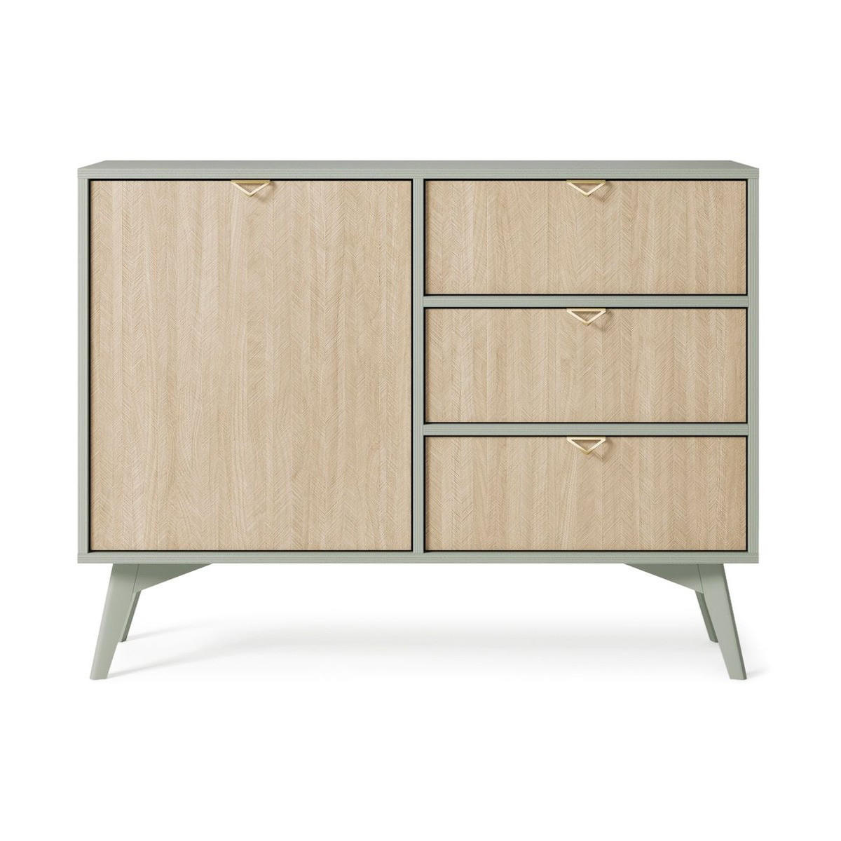 KOMMODE – KSZD106 – 106 cm – FOREST – Eukalyptusholzfarben - Eukalyptusholzfarben, Holzwerkstoff (106/80/38cm) - hi-markt