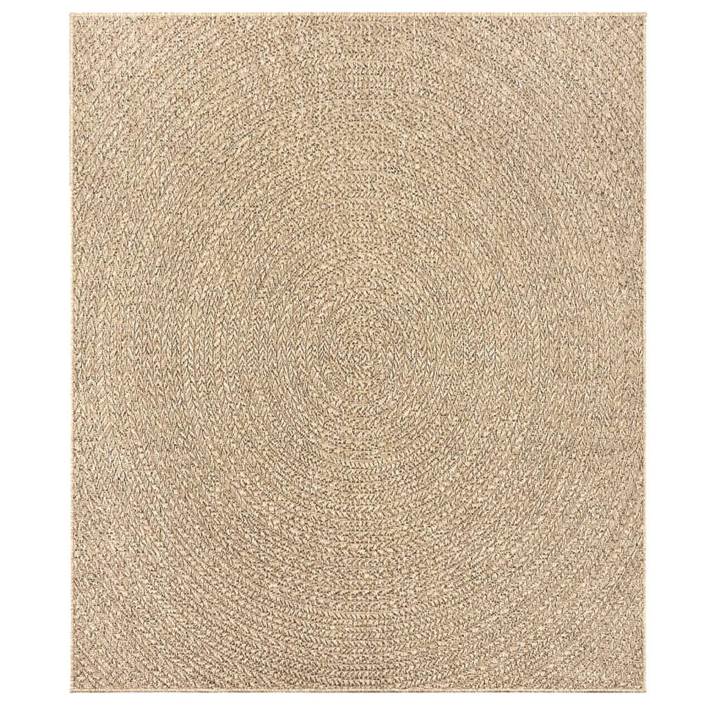 TEPPICH Zizur fur Indoor und Outdoor 240/340 cm aus PP in Jute-Optik - Braun, Kunststoff/Textil (240/340cm) - vidaXL