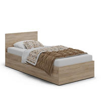 BETT Sonoma Eiche ALDO 90x200 cm - Beige, Textil (90/200cm) - Sepro Meble