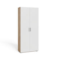 MEHRZWECKSCHRANK Ingo Sonoma 80 x 182.4 cm - Sonoma Eiche, Holzwerkstoff (80/182.4/37cm) - Vicco