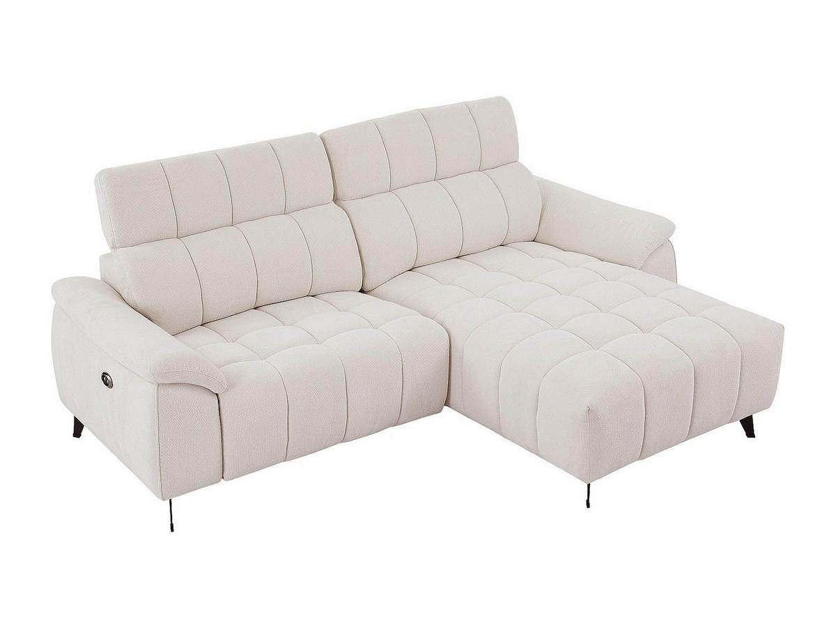 RELAXSOFA - 4 Personen-Sitzer - Stoff, Stoff - Beige - - Beige, Textil (230/79/169cm) - Vente-Unique