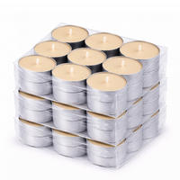 TEELICHT mit Duft - Vanille - 54er Pack - Creme, Naturmaterialien (4/1.5/4cm) - HS Candle