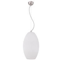 HÄNGELEUCHTE HING Glas Weiß Opal - Weiß, Glas (28.5/28.5/120cm) - Globo Lighting