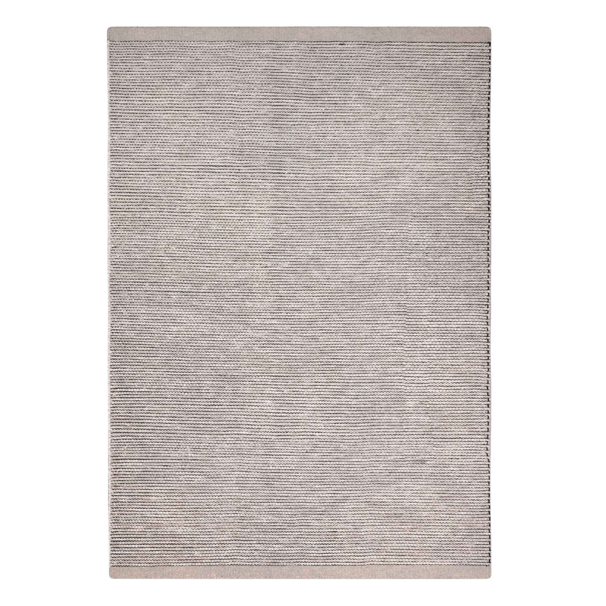 WOLLTEPPICH Roshni grau 200/140 cm - Grau, Naturmaterialien (140/200cm) - My-Rug