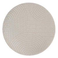 OUTDOORTEPPICH 200/200 cm Waregem 629 - Creme, Kunststoff (200/200cm) - Paco Home