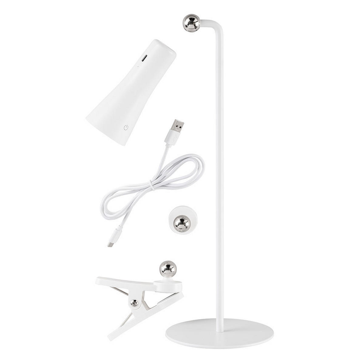 LED WANDLEUCHTE Weiß Modern - Weiß, Metall (12/35.5/12cm) - Wofi