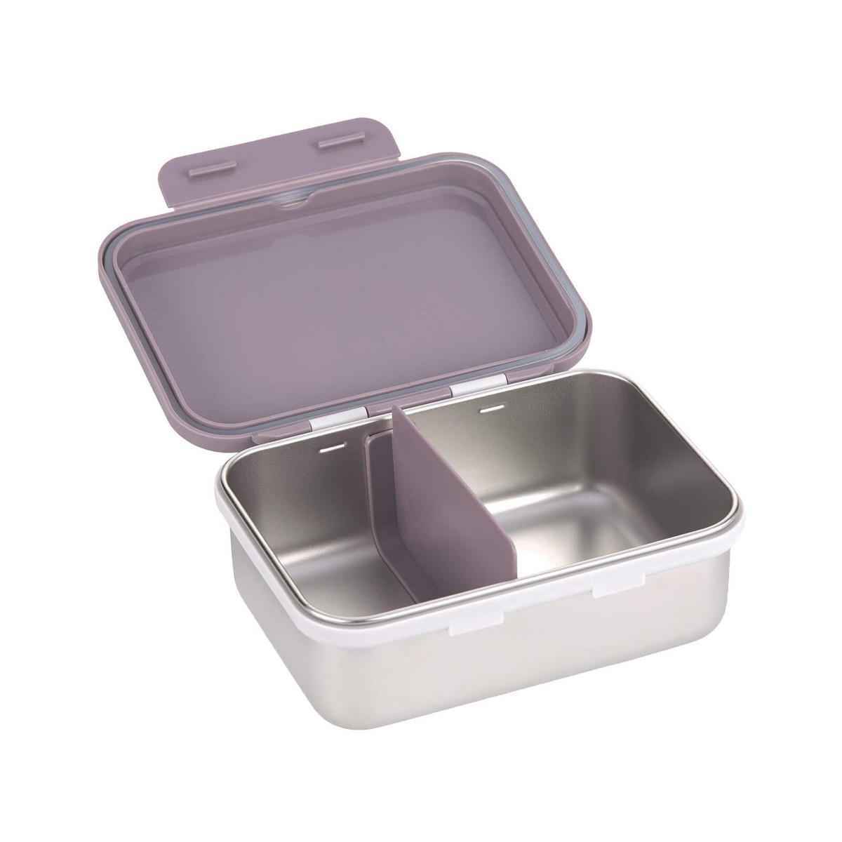 EDELSTAHL LUNCHBOX Adventure Libelle 17,3 x 13,3 x 6,9 cm - Lila, Metall (13.3/6.9/17.3cm) - Lässig